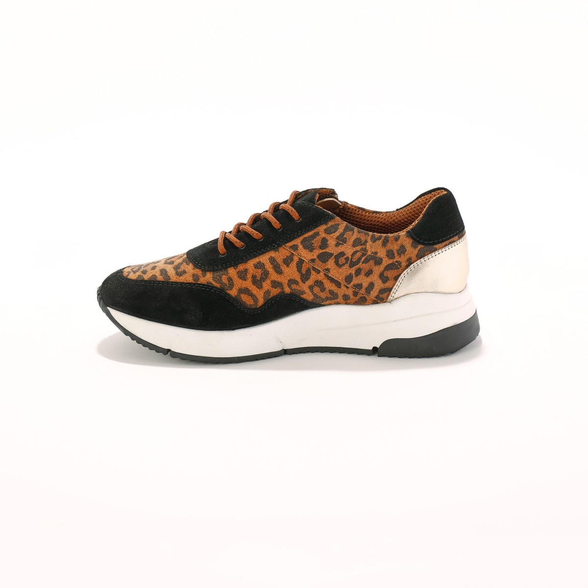 Obrázok Blancheporte Tenisky z 2 materiálov, leopardí vzor potlač leopard 36