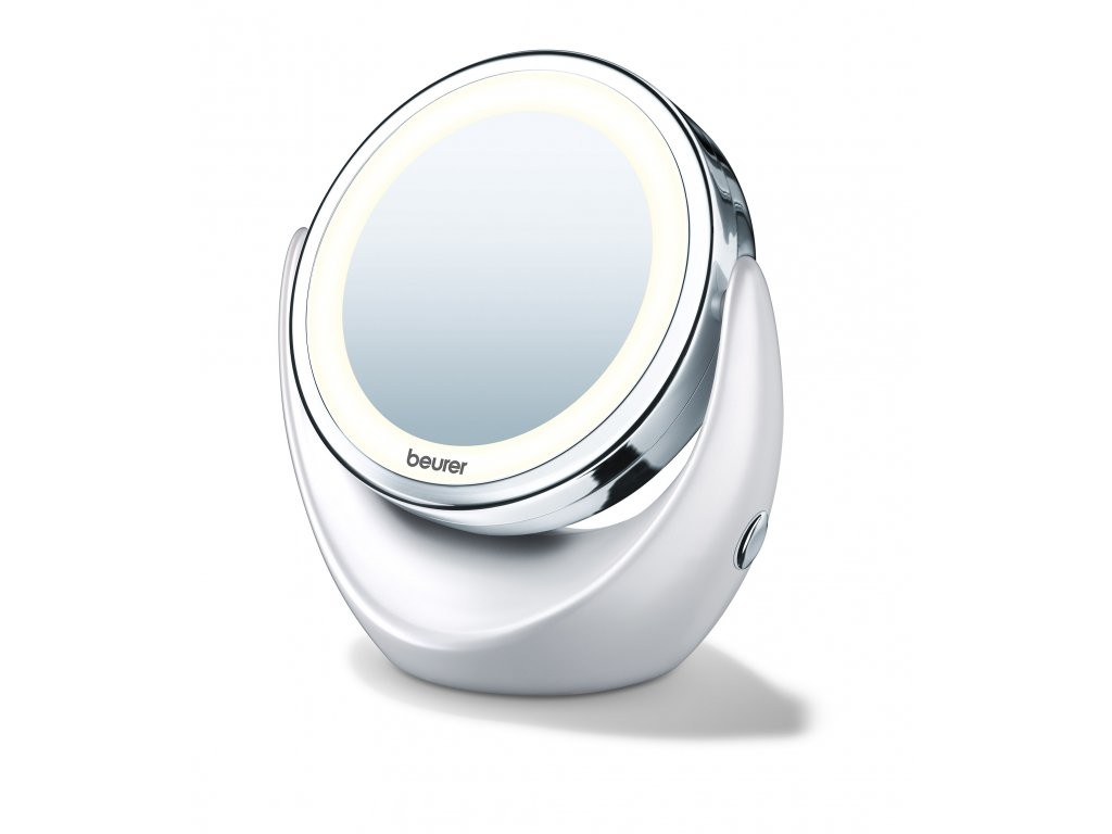 Oglinda cosmetica cu iluminare alba - alb - Mărimea 20x21,0x 11,5