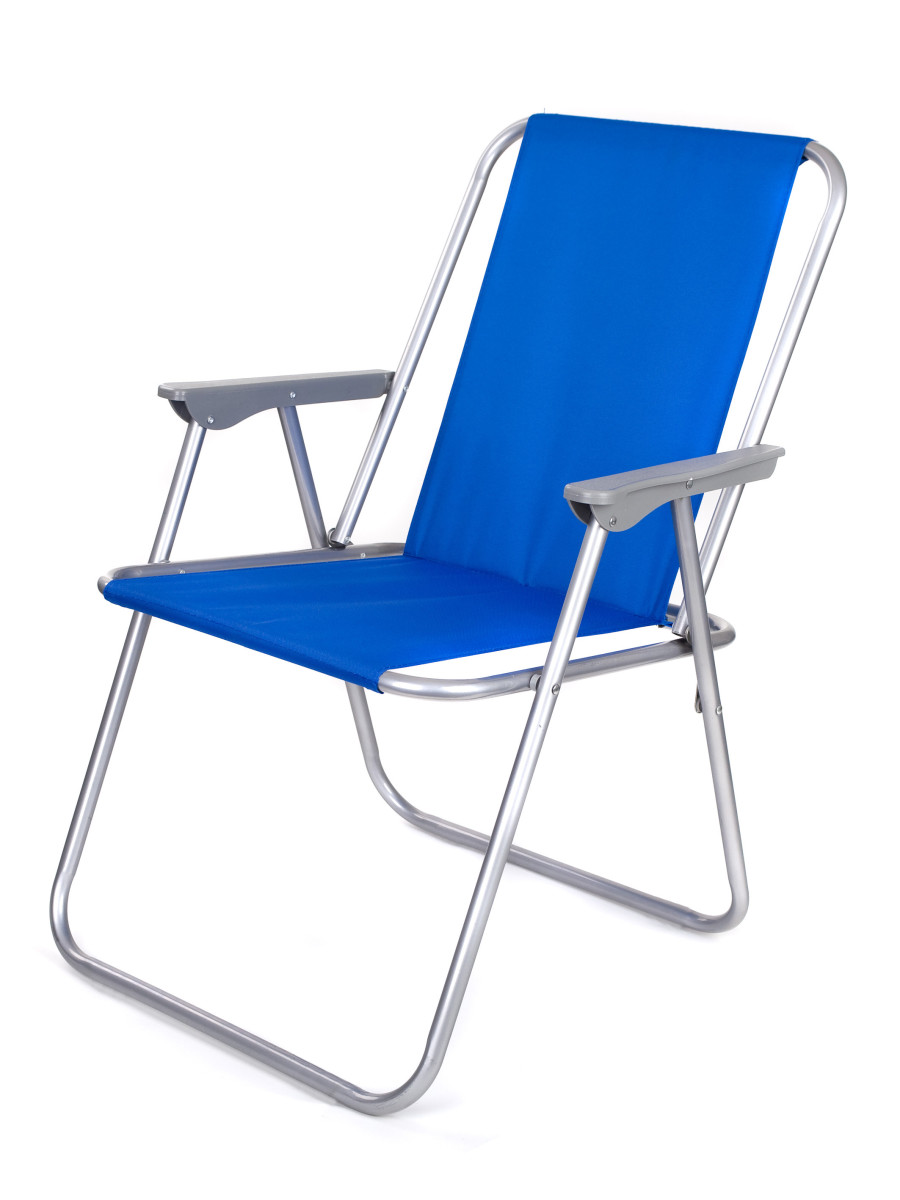 Scaun pentru plaja - albastru - Mărimea greutate suportata 80 kg