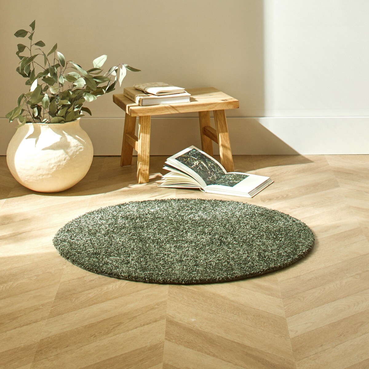 Blancheporte Jemný koberec eukalyptus 60x115cm