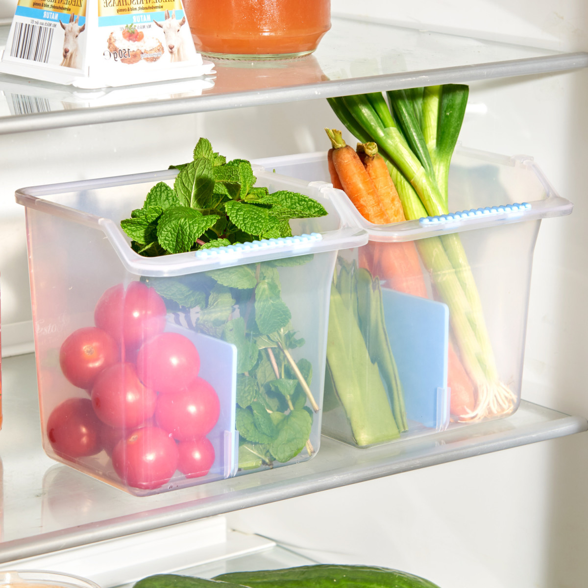 Magnet 3Pagen 2 boxy do ledničky na ovoce a zeleninu