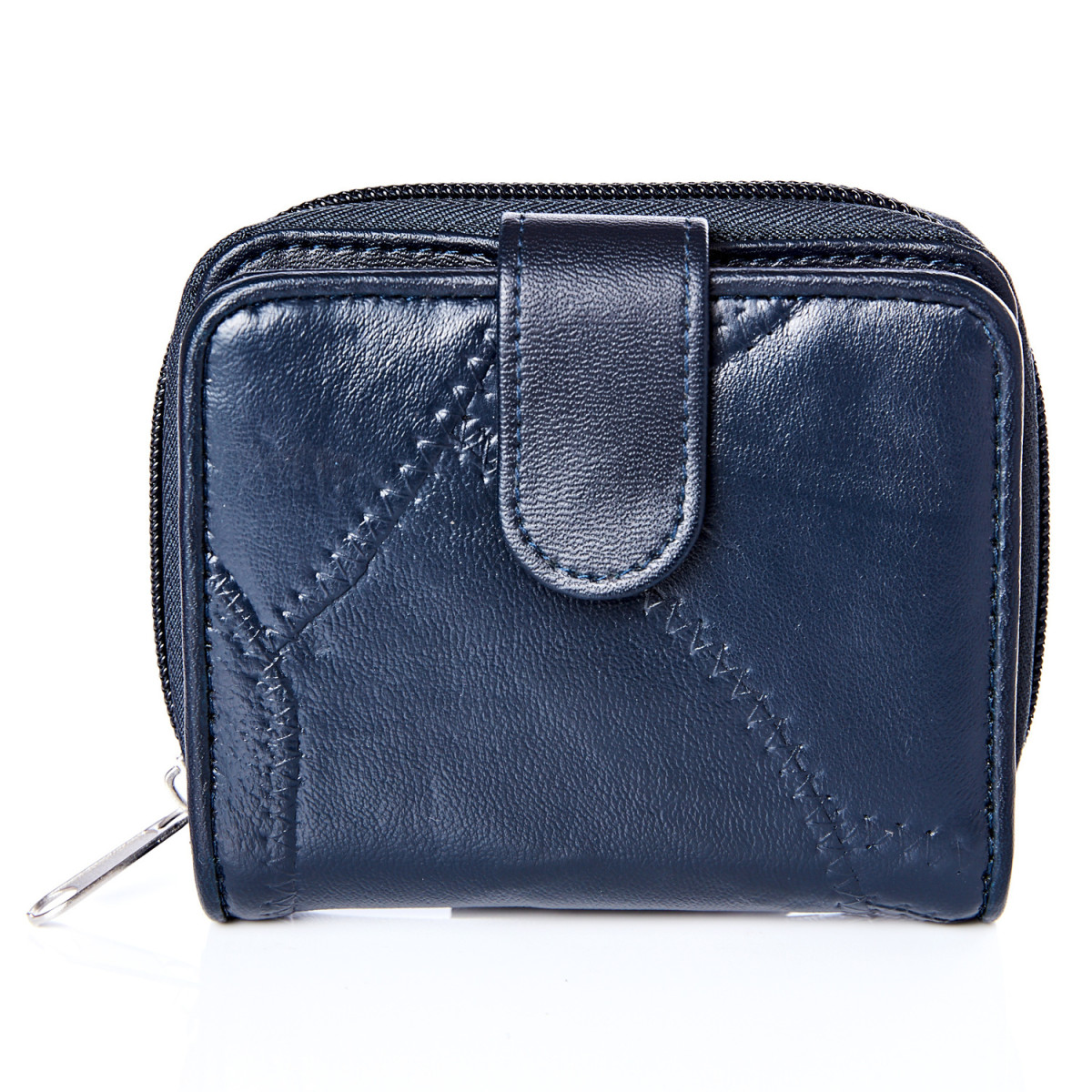 Magnet 3Pagen Kožená peněženka modrá